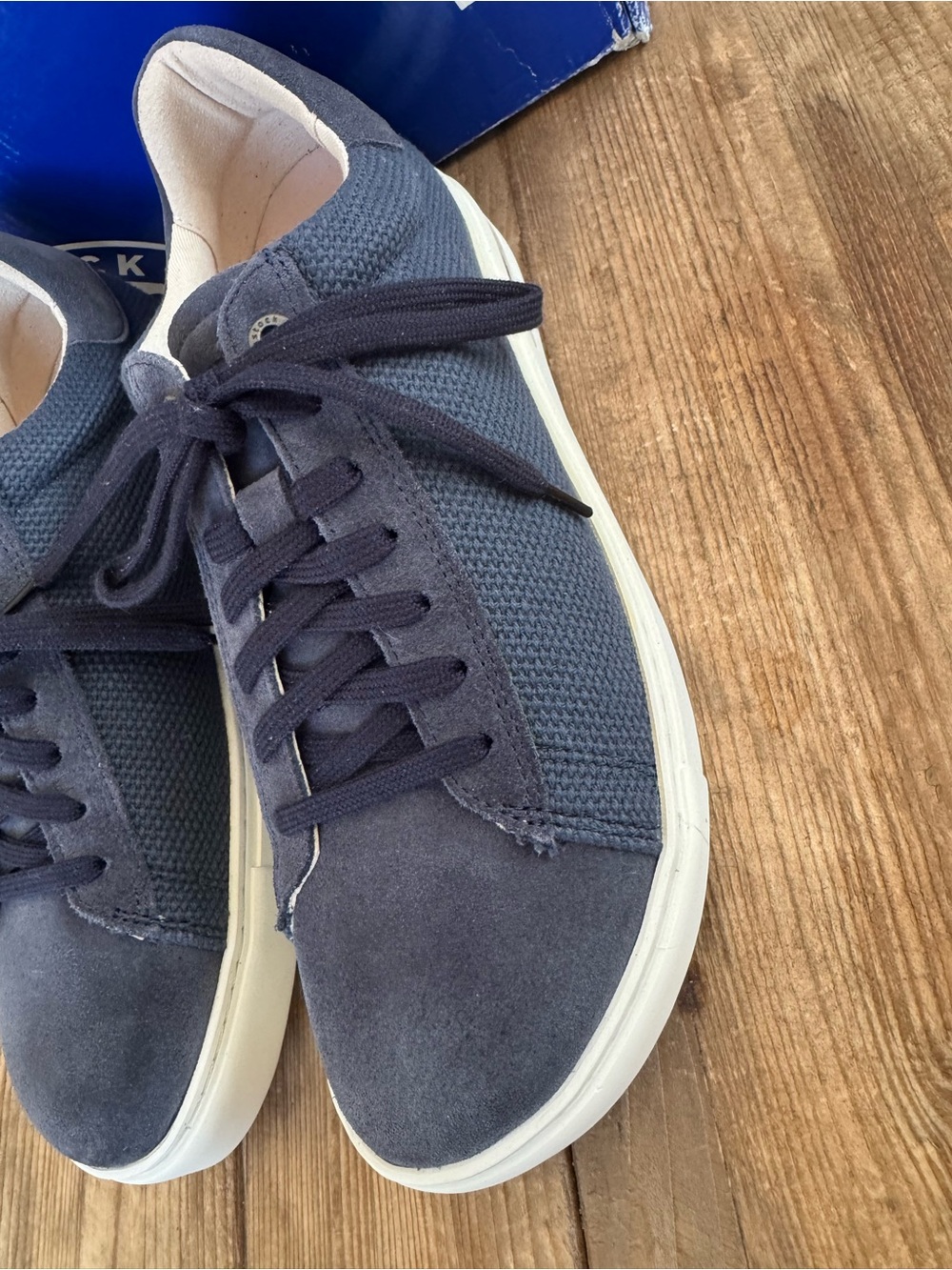 Birkenstock Bend Midnight Canvas / Suede EU 40 Women’s US 9 Men’s US 7 $140 NEW - Picture 3 of 8